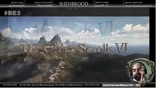 Bethesda E3 Live with Elder Scrolls VI Announcement