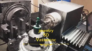 5-ти осевой ювелирный станок VSJ105 Vassercnc 5 axis jewelry machine