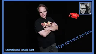 My honest concert review of Styx in Delaware.
