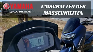 Umschalten der Maßeinheiten bei Yamaha NMAX (2021) | VLOG149
