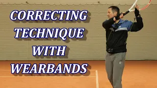 Tennis Technique Corrections With Wearbands - Review Of Wearbands Training Aid