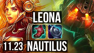 LEONA & MF vs NAUTILUS & Jinx (SUP) | 1/1/17, Rank 5 Leona | BR Challenger | 11.23