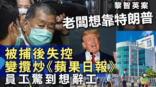 黎智英案｜老闆想靠特朗普，被捕後失控變攬炒《蘋果日報》，員工驚到想辭工