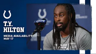 T.Y. Hilton Media Availability | 2021 Colts OTAs