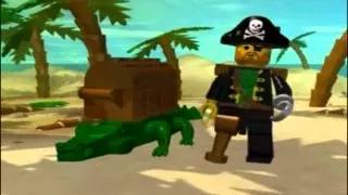 Lego Chess - Old Lost Cutscenes - Pirates, Level 3 [LOSE]