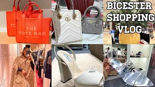 Luxury shopping Vlog at Bicester Village outlet.Pre - Winter sales 50%_60%, Gucci, Prada,Loewe .