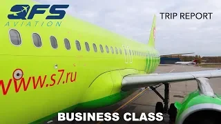 TRIP REPORT | S7 Airlines - A320 - Moscow (DME) to Genoa (GOA) | Business Class