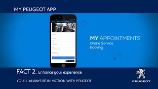 Did You Know | MYPEUGEOT APP