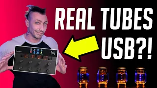 Real TUBES for your DAW! FreqTube FT-1 USB Analog Saturator