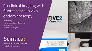 Preclinical imaging with fluorescence in vivo endomicroscopy