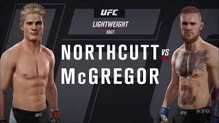 EA Sports UFC 2 - Sage Northcutt vs Conor McGregor | Gameplay (HD) [1080p60FPS]