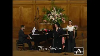 Montserrat Caballé & Montserrat Martí sings Rossini's 'Duetto buffo di due gatti' 1997 Moscow (HD)