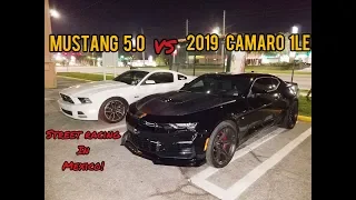 2019 Camaro 1LE vs Mustang 5.0