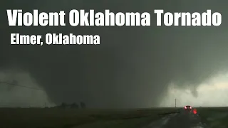 Elmer, Oklahoma Violent Close Range Tornado (May 16, 2015)