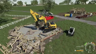 Farming Simulator 19 | construction timelapse | MP | Demo