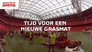 Preview nieuwe grasmat Johan Cruijff Arena