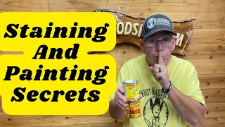 Q & A My Staining Secrets on Wood Signs