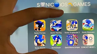 Sonic Forces,Sonic Racing,Sonic the Hedgehog 4 Episode 2,Sonic Runners,Sonic Boom,Sonic Dash