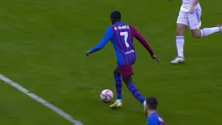 Ousmane Dembélé vs Real Madrid (Supercopa de España 2022) - HD 1080i