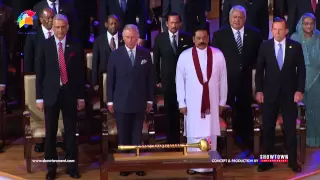 CHOGM 2013 Opening Ceremony - National Anthem of Sri Lanka - Special Rendition