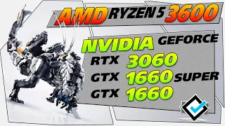 Тест GeForce RTX 3060 VS GTX 1660 super VS GTX 1660 + AMD Ryzen 5 3600 в 11 играх! 1080p