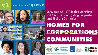 Know Your SB 1079 Rights Workshop
