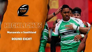 RD 8 HIGHLIGHTS | Manawatu v Southland (Mitre 10 Cup 2020)