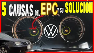 5 CAUSAS comunes del EPC y SOLUCIÓN en Volkswagen JETTA | P0122, P0222, P0113, CHECK Engine