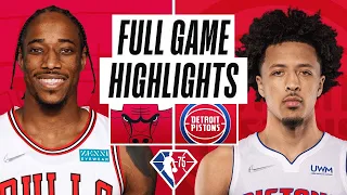 Chicago Bulls vs. Detroit Pistons Full Game Highlights | March 9 | 2022 NBA Season