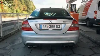 Mercedes CLK63 AMG Black Series on the Nürburgring