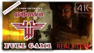 Return to Castle Wolfenstein | full walktrough | Real RTCW | 4K UWD