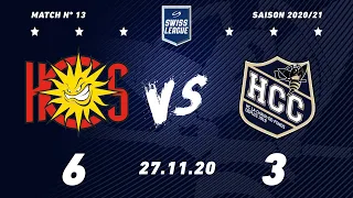 27.11.2020 HC Sierre - HC La Chaux-de-Fonds (6-3)