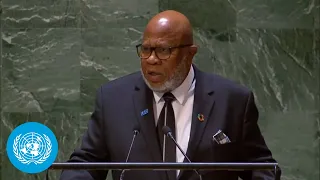 #UNGA78 President on Ukraine's Temporarily Occupied Territories | General Assembly | United Nations