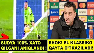 SHOK! EL KLASSIKO QAYTA O'TKAZILADI, SUDYALAR 100 % XATO QILGANI ANIQLANDI, APLDA KATTA TRANSFER VA