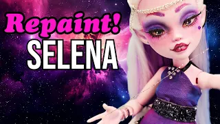 Doll Repaint! Selena Dreamweaver | Monster High Custom OOAK