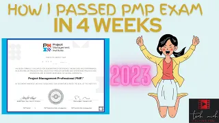 How I passed PMP exam 2023 in 4 weeks?