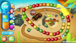 Woka Woka: Marble Shooter - Level 22