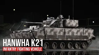 Hanwha Aerospace from South Korea Compete With Its K21 Infantry Fighting Vehicle in Latvia