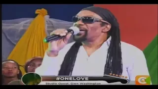 Glen Washington performing brand new track 'Time of My Life' #OneLove