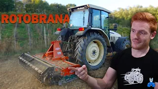 Poglihamo njivo z ORTOLAN BETA 250 Rotobrano! | Vlog #29