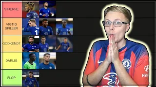 HVILKE CHELSEA SPILLERE HAR VÆRET BEDST DENNE SÆSON?! - CHELSEA SPILLERE TIER LIST