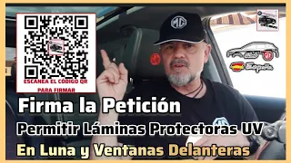 Permitir Láminas Protectoras UV,  FIRMA LA PETICIÓN!! Para MG y demás Marcas que circulan por España