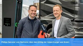 Philipp Senoner von Alpitronic über den Erfolg der Hypercharger aus Bozen