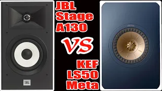 JBL Stage A130 vs KEF LS50 Meta with Cambridge Audio CXA61-Sound Comparison-Which is the best sound?