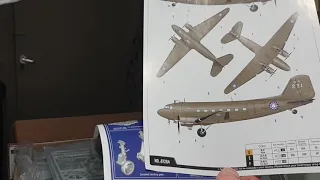 Inbox review of the  Hobbyboss 172nd C47A Skytrain.