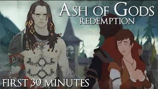 Ash of Gods: Redemption - Tactical RPG [First 30 Minutes of Ash of Gods Gameplay]