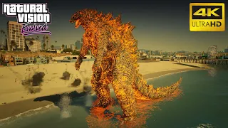 GTA 5 - Godzilla Mod Atomic Explosion (4K)