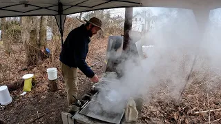 Small Scale Maple Syrup Production, Part 2: Boiling sap