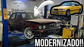 Instalando una caja de E36 en un E30!