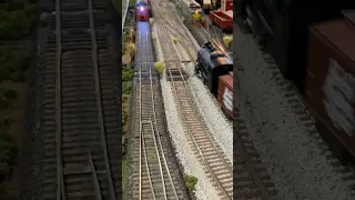 S Scale Trains Running